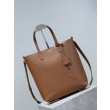 Borsa Replica 1:1 shopping Tote YSL Saint Laurent Toy North/South verticale Marrone
