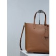 Borsa Replica 1:1 shopping Tote YSL Saint Laurent Toy North/South verticale Marrone