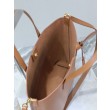 Borsa Replica 1:1 shopping Tote YSL Saint Laurent Toy North/South verticale Marrone