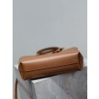 Borsa Replica 1:1 shopping Tote YSL Saint Laurent Toy North/South verticale Marrone