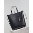 Replica Perfetta shopping Tote YSL Saint Laurent Toy North/South verticale Nero