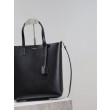 Replica Perfetta shopping Tote YSL Saint Laurent Toy North/South verticale Nero