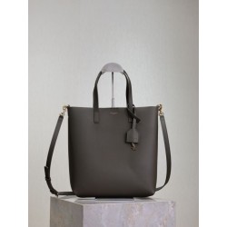 Borse Replica shopping Tote YSL Saint Laurent Toy North/South verticale Verde scuro