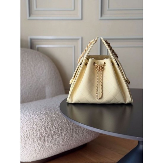 Borse a mano Chanel 25 piccola Hobo AS5293 Giallo