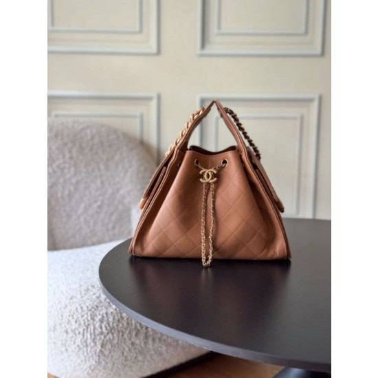 Borse a mano Chanel 25 piccola Hobo AS5293 Marrone