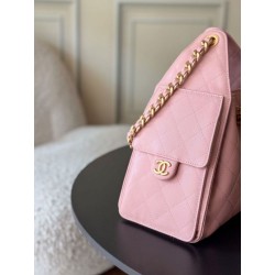 Borse a mano Chanel 25 piccola Hobo AS5293 Rosa