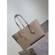 Borse Tote shopping YSL Saint Laurent East/West albicocca