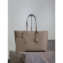 Borse Tote shopping YSL Saint Laurent East/West albicocca