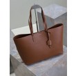 Borse Tote shopping YSL Saint Laurent East/West Caramello