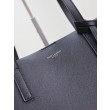Borse Tote shopping YSL Saint Laurent East/West Nero