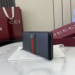 Dettagli perfetti Portafoglio Gucci Ophidia con cerniera 838694 Nero