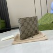 Pari all'originale replica di alta qualit&agrave; Portafoglio bi-fold Gucci Ophidia 768243 Marrone