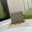 Pari all'originale replica di alta qualit&agrave; Portafoglio bi-fold Gucci Ophidia 768243 Marrone