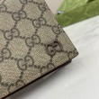 Pari all'originale replica di alta qualit&agrave; Portafoglio bi-fold Gucci Ophidia 768243 Marrone