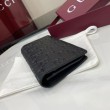 imitazione Portafoglio lungo Gucci GG Emblem 835014 nero