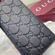 imitazione Portafoglio lungo Gucci GG Emblem 835014 nero