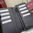 imitazione Portafoglio lungo Gucci GG Emblem 835014 nero