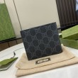 Qualità superiore replica Portafoglio bi-fold Gucci Ophidia 768243 Nero