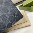 Qualità superiore replica Portafoglio bi-fold Gucci Ophidia 768243 Nero
