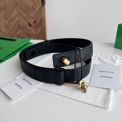 Cloni Pari all'originale replica Cintura tessuto a quadri grandi BV Andiano Intreccio Rosso firmate
