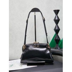 Pochette Miu Miu Honey Caprice con stampa a conchiglia 5BF131 Nero Pochette Miu Miu Honey Caprice con stampa a conchiglia 5BF131 Nero