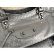 Borse Replica a tracolla Balenciaga Le City East-West grigia