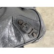 Borse Replica a tracolla Balenciaga Le City East-West grigia