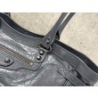 Borse Replica a tracolla Balenciaga Le City East-West grigia