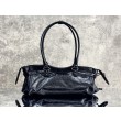 Borsa a tracolla Balenciaga Le City East-West Nero