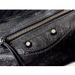 Borsa a tracolla Balenciaga Le City East-West Nero