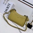 Imitazioni borse griffate a tracolla media Loewe Ola Giallo