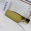 Imitazioni borse griffate a tracolla media Loewe Ola Giallo