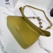 Imitazioni borse griffate a tracolla media Loewe Ola Giallo