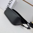 Borse Firmate Replica a tracolla media Loewe Ola nera
