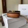 Borsa Celine Mini Besace Clea Triomphe Canvas Pelle di vitello