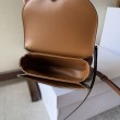Borsa Celine Mini Besace Clea Triomphe Canvas Pelle di vitello