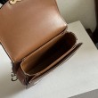 Borsa Celine Mini Besace Clea Triomphe Canvas Pelle di vitello beige