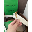 Pari all'originale replica Cintura BV Andiamo Intrecciato Nappa 2cm verde/bianco/caffè Pari all'originale replica Cintura BV Andiamo Intrecciato Nappa 2cm verde/bianco/caffè