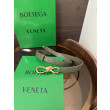 Pari all'originale replica Cintura BV Andiamo Intrecciato Nappa verde Pari all'originale replica Cintura BV Andiamo Intrecciato Nappa verde