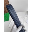 Cintura reversibile da uomo Bottega Veneta Intreccio Blu