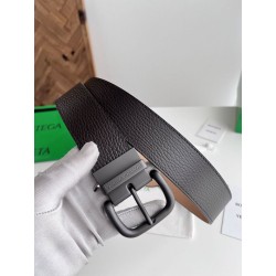 Qualità superiore replica Cintura reversibile in pelle da uomo BV Nero
