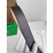 Qualità superiore replica Cintura reversibile in pelle da uomo BV Nero