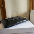 Piccola pochette Celine con tracolla pelle di vitello liscia Nero