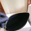 Piccola pochette Celine con tracolla pelle di vitello liscia Nero