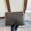 Piccola pochette Celine con tracolla tela Triomphe