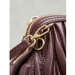 Pochette Miu Miu Caprice trapuntata nappa 5BF130 Borgogna