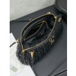 Pochette Miu Miu Caprice trapuntata nappa 5BF130 Nero