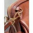 Pochette Miu Miu Honey Caprice con stampa a conchiglia 5BF131 Marrone