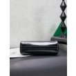 Pochette Miu Miu Honey Caprice con stampa a conchiglia 5BF131 Nero