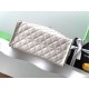 Cloni Borsa a mano media Chanel 25 Hobo Caviar Quilted AS5311 Bianco firmate